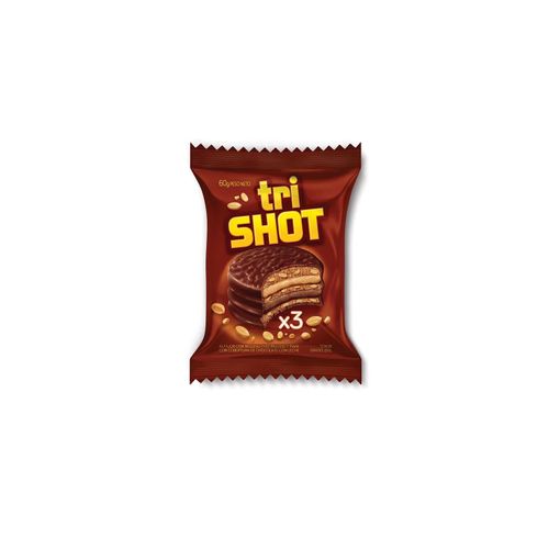 Tri Shot Alfajor 60 Gr