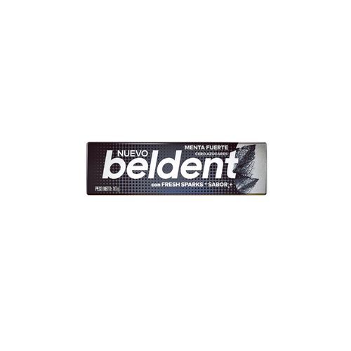 Beldent Chicle Sabor Menta Fuerte 10 Gr