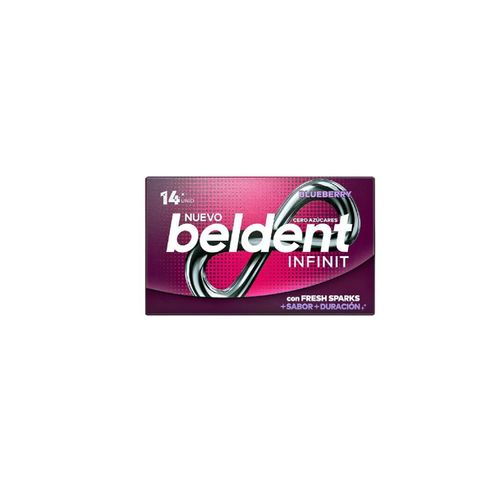 Beldent Chicle Infinit Blueberrry 26 Gr