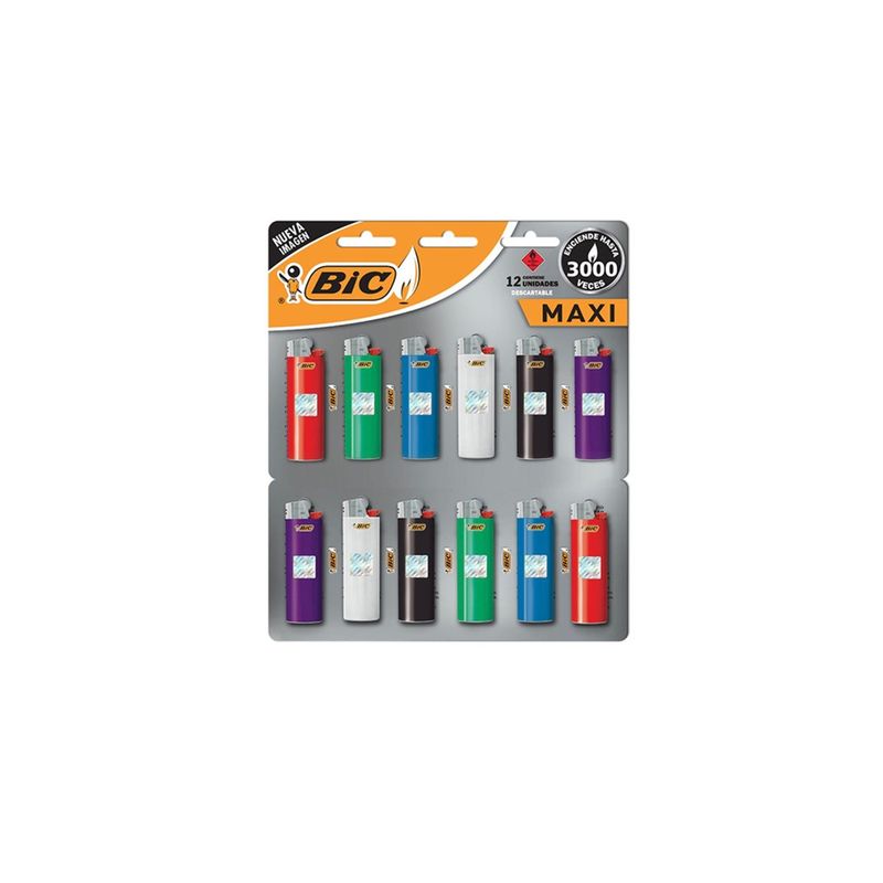 ENCENDEDOR-BIC-MAXI-X-12-UN