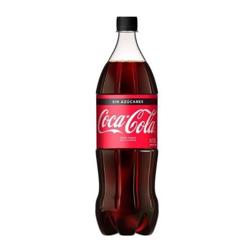 Gaseosa Coca Cola Sin Azúcar 1,5 L
