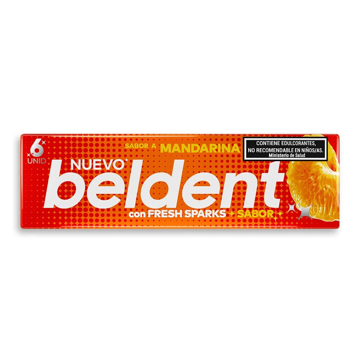 Chicle Beldent Mandarina 13 Gr