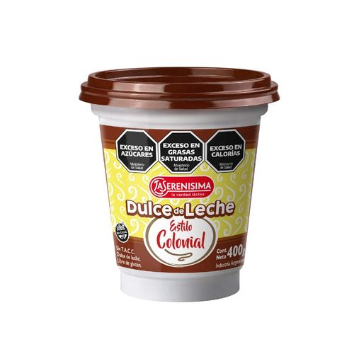 Dulce De Leche La Serenisima 400 Gr