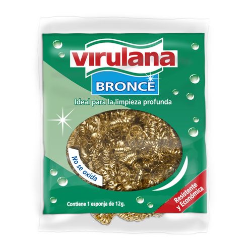 Esponja Virulana Bronce  1 Un