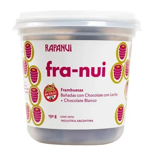 Fruta Franui Frambu Choc C/Lech 150 Gr