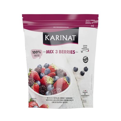 Fruta Karinat Mix 3 Berri 300 Gr
