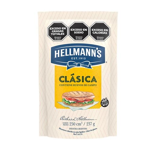 Mayonesa Hellmanns 237 Gr