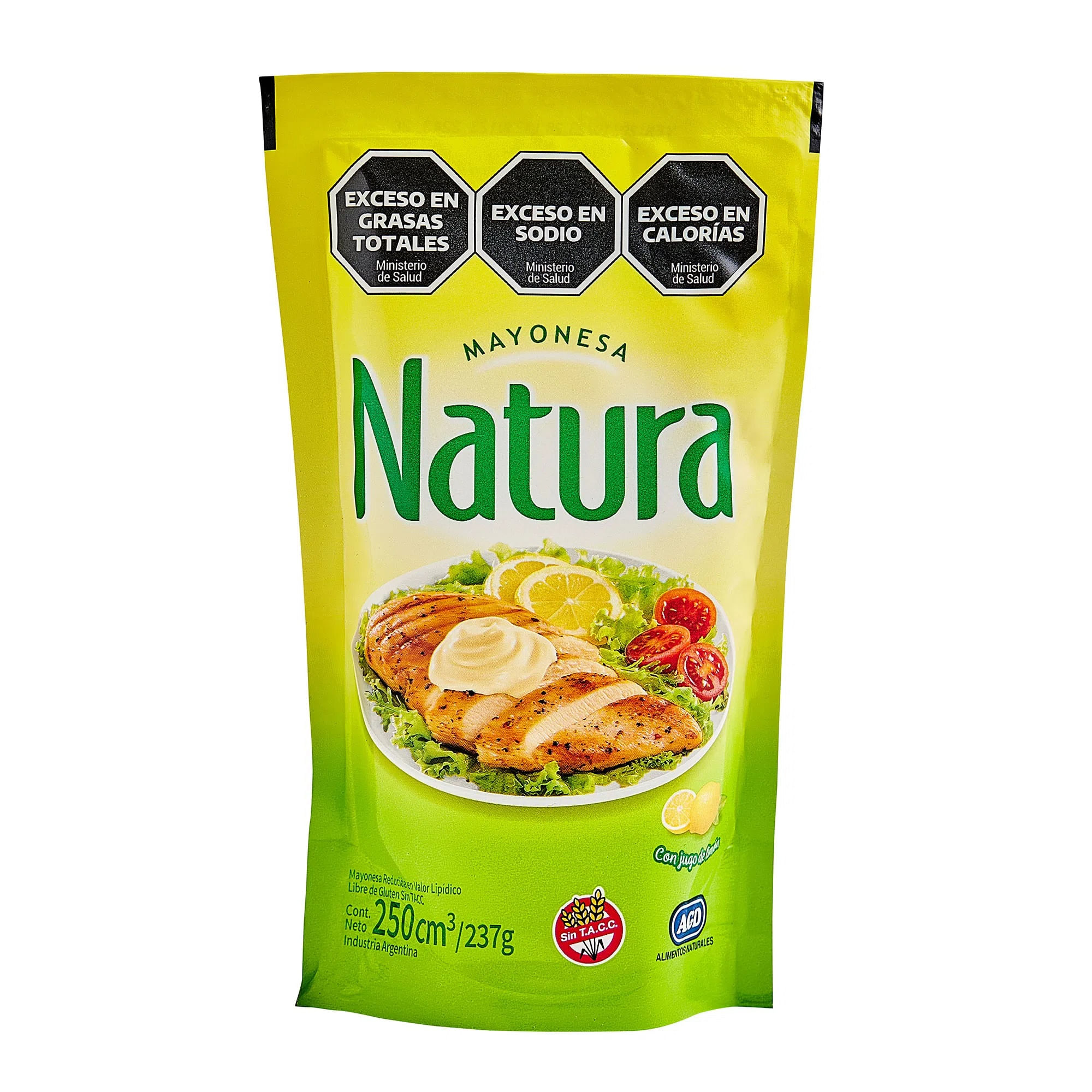 Mayonesa Natura 250 Gr Pouch