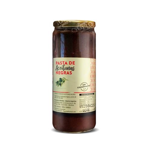 Pasta Gullo Aceitunas Negras 180 Gr