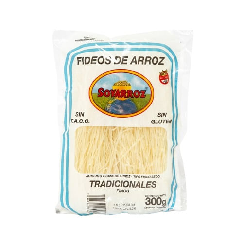 Pasta Soyarroz Integral 300 Gr