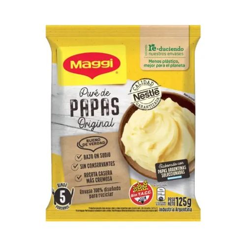 Puré De Papas Maggi Original 125 Gr
