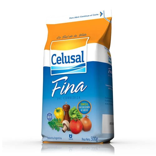 Sal Celusal Fina Paq. 500 Gr
