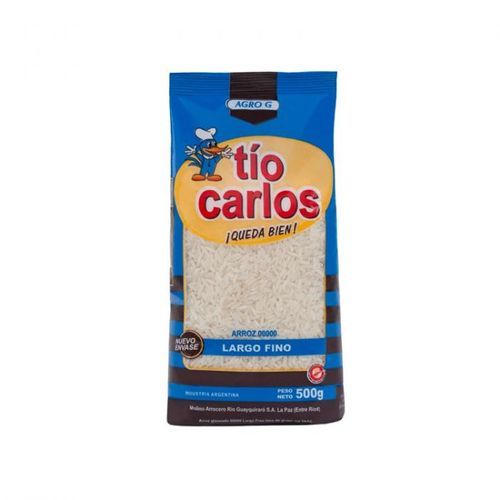 Arroz Tio Carlos Azul 500 Gr