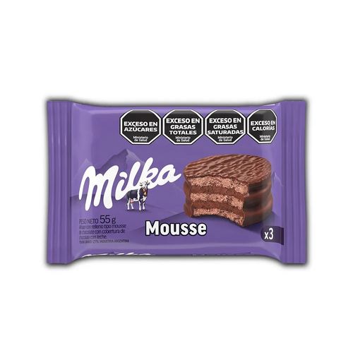 Milka Alajor Mousse Triple 55 Gr
