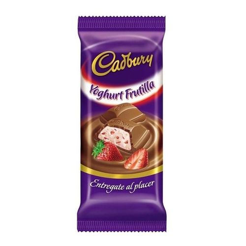 Cardbury Chocolate Con Yogurt Frutilla 80 Gr